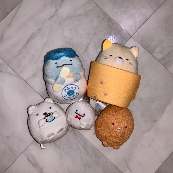 sumikko gurashi plush set